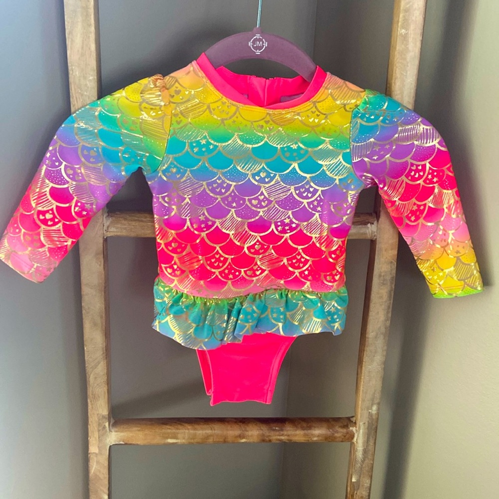 18 Month Cat and Jack Swim Suit used once.